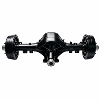 Nouvel ensemble d'essieu arrière pour camion lourd Aerxin avec frein pneumatique, en acier allié épaissi, certifié ISO9001, dessins personnalisés pour véhicules