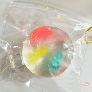 ของเล่นบีบคลายเครียดรูปส้มมาลโทสขนาด 8 ซม. ทำจาก TPR ของขวัญสำหรับเด็กและผู้ใหญ่ สร้างบรรยากาศสุขสันต์รับฤดูใบไม้ผลิ - Product Image 1