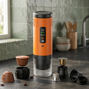 2026 Barista Portable Espresso Coffee Machine 5 in 1 Multifunctional K-Cup Ground Coffee Compatible Automatic Coffee Maker - Product Image 1