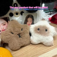 Charmant coton lapin porte-clés pendentif doux dessin animé Animal en peluche mignon sac décoration accessoire pour les filles