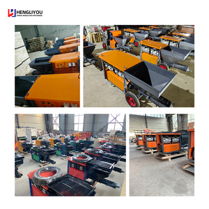 Machine à projeter le mortier électrique 4KW 7.5KW 9KW pour travaux de construction - Product Image 6