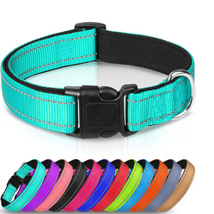 Direktverkauf Nylon-Hundehalsband mit Weicher Neopren-Polsterung und Atmungsaktivem Verstellbarem Hochwertigem Robustem Premium-Hundehalsband - Product Image 4