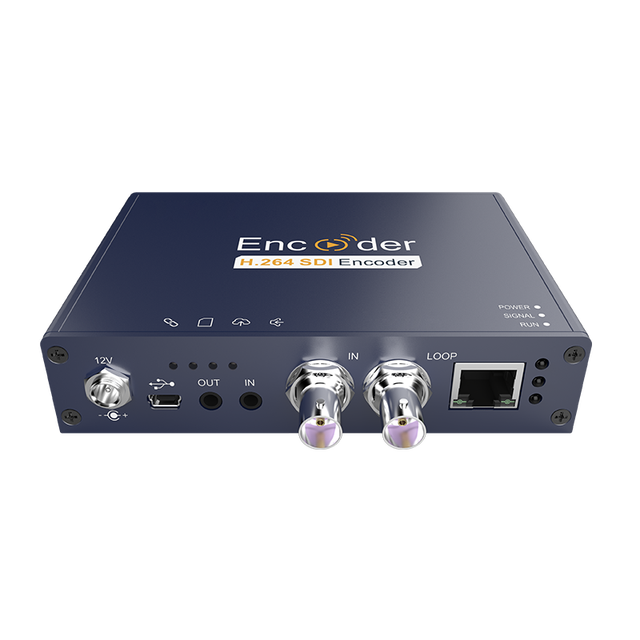 TL MEDIA H.264 HD Video Encoder with AAC/G.711 Audio for Interface Aluminum Material