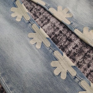 LOSTSHDWS <span class=keywords><strong>Jeans</strong></span> 100% in cotone fatti larghi <span class=keywords><strong>Jeans</strong></span> pantaloni da uomo di marca Designer di alta moda con ricami - Product Image 5