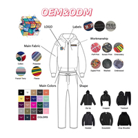 Sudadera con Capucha Personalizada con Estampado Urbano, de Invierno, Estilo Hip Hop, Retro, Harajuku, Unisex, Corte Regular