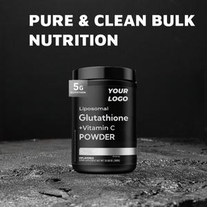 Hochwertiges reduziertes Original GSH Liposomal Glow Collagen Vitamin C Supplement White ning L-Glutathion Pulver für die Schönheit - Product Image 3