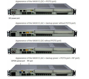 SmartAX MA5612 GPON MDU Appareil d'accès multiservice FTTB FTTC POTS E1 Voix Haut Débit ONU - Product Image 3