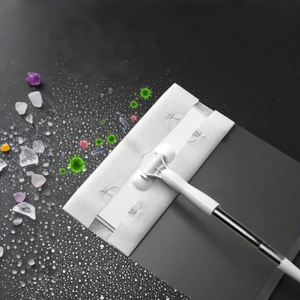 TYMUS Lingettes pour l'entretien des sols Recharge de vadrouille hygiénique Lingettes pour sols japonaises à séchage rapide et antidérapant Lingettes humides pour sols