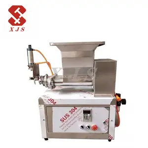 Mesin pemotong adonan otomatis, mesin cetakan bola adonan ekstruder untuk roti Pizza