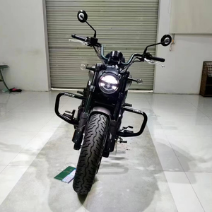 Motocyclette Benda Black Flag <span class=keywords><strong>500cc</strong></span>, grande cylindrée, style rétro, châssis pneumatique, deux cylindres, essence. - Product Image 5
