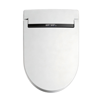 Couvre-siège de toilette chauffant intelligent avancé, ultra fin, télécommande, pulvérisation automatique, couvercle en plastique durable