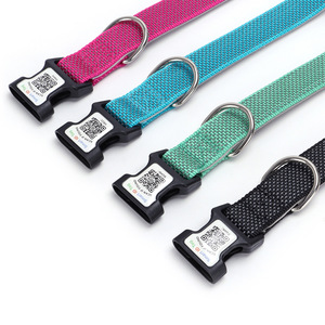 스마트 펫 기어 | 야외 안전을 위한 반사 QR 코드 개 목걸이 + 소프트 네오프렌 패딩 - Product Image 5