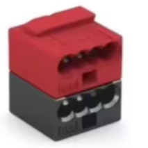 WAGOS 243-211 สีแดงและสีดำ 243-212 สีเหลืองและสีขาว ทองแดง สำหรับเทอร์มินัลบัส KNX/EIB ของเยอรมนี - Product Image 2