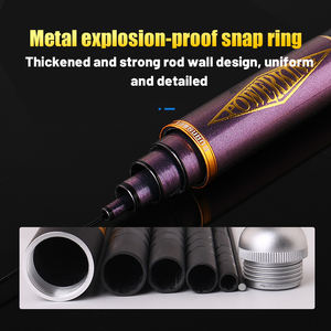 Caña de Pescar de Fibra de Carbono GW de 4.5m 5.4m 6.3m de Secciones Largas - Product Image 5