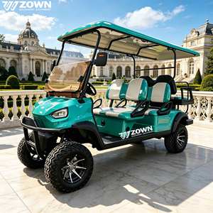 Voiturette de golf électrique au lithium 4 places certifiée CE pour parcours de golf et complexe hôtelier - Product Image 1