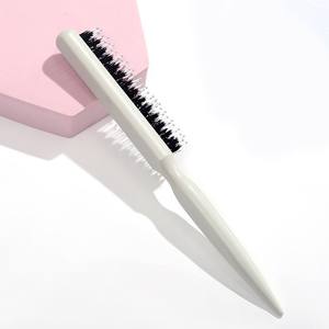 Nouvelle brosse à cheveux minimaliste à pointe effilée, poils en nylon, trois rangées, pour salon de <span class=keywords><strong>coiffure</strong></span> et <span class=keywords><strong>coiffure</strong></span> - Product Image 3
