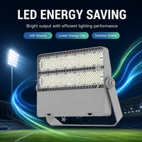 Projecteur LED modulaire OEM 300W pour stade, module détachable, entretien facile, installation par pince sur poteau