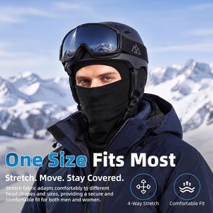 YESLIFE Balaclava Ski <b>Mask</b> Winter <b>Face</b> Cover Breathable Waterproof Unisex - Product Image 3