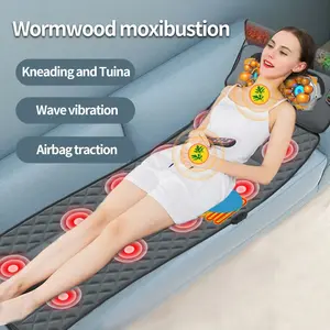 Yeni yükseltilmiş boyun masaj yatak akıllı kontrol tam vücut masajı yatak çoklu modları masaj yatak