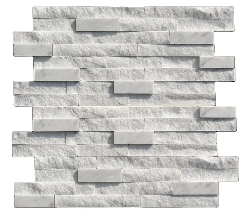 Gute Qualität weiße Quarz fliesen für Wand Kultur stein weiße Quarz Wand verkleidung Stein