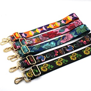 <b>Adjustable</b> Length Bag <b>Strap</b> Fashionable Full-colour Printing Women Messenger Belts Replacement Crossbody Handbag Shoulder <b>Strap</b> - Product Image 1