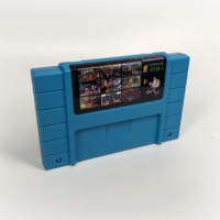 Cartouche SNES 49 en 1 Version SNES USA Version NTSC Console de jeu classique avec jeu d'arcade vidéo