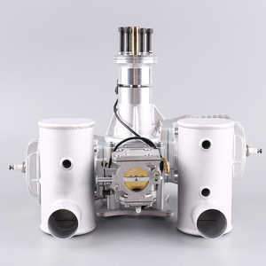 Moteur de parapente à essence DLE170 léger bicylindre refroidi par air naturel, démarrage facile, puissance métallique bicylindre - Product Image 6