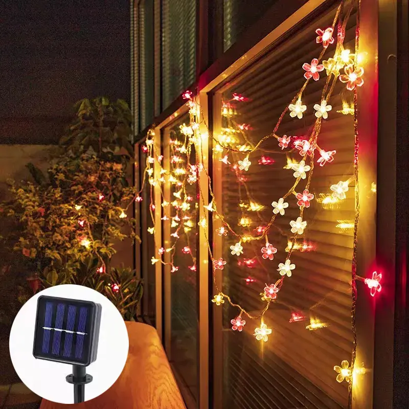 5M 10M 20M Hot Selling Waterproof Rgb Holiday Outdoor Permanent Christmas Motif Lights/Solar String Lights/Lights Decoration