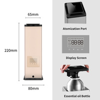 Diffuseur d'arômes électrique sans eau - 250 ml Rechargeable Contrôle par application Alliage d'aluminium pour bureau Hôtel Maison