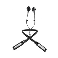 Audífonos Inalámbricos Bluetooth Ld4 con Dos Altavoces, Auriculares de Metal con Banda para el Cuello
