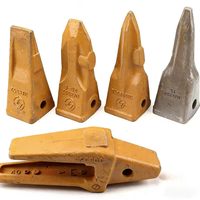 Dents de godet pour excavatrices PC130, PC60, PC100, PC200, PC300, U45, références 208-70-14-152, 381-4088, et dents de godet 200B