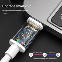 1m 2M Câble USB Type C Charge rapide Câble USB Type C Chargeur rapide pour ordinateur portable
