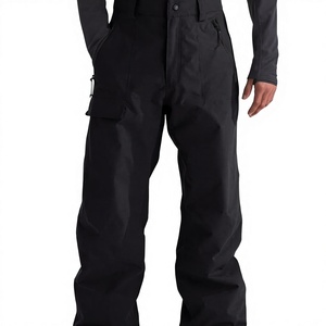 Pantalon de ski salopette d'hiver personnalisé haut de gamme pour homme, imperméable, respirant, coupe-vent, isolé, grandes tailles, pour snowboard - Product Image 3