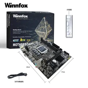 Winnfox-placa base para ordenador de escritorio, nueva placa base LGA 1155, 1150, 1151, CPU DDR3, H61, H81, H110