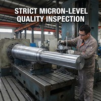 Broche de perçage CNC OEM d'usine avec arbre pour pièces de tournage de précision CNC, utilisation industrielle, acier allié, type ISO