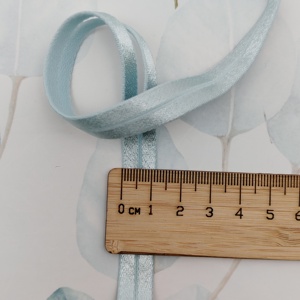 VN Manufacturer Wholesale 12mm Nylon Webbing Woven Tape Strap High <b>Elastic</b> Jacquard Clothing Accessories Light Blue HH4K Brand - Product Image 2