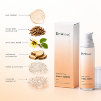 Sérum Bulle Orange en Promotion Double Ferment Bactérien Niacinamide Acide Salicylique Contrôle du Sébum Affinage des Pores OEM ODM