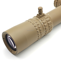 Lunette de tir LPVO 1-8X24FFP HENF, viseur télescopique avec illumination rouge, couleur beige, viseur optique