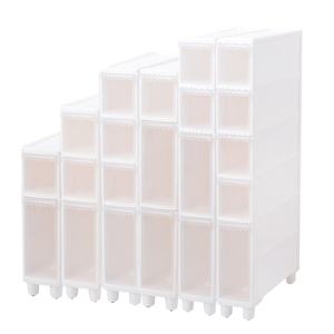 Chariot de rangement multifonctionnel pour le salon Armoire de rangement en plastique pour chambre à coucher Jouets Cuisine Rangement polyvalent pour vêtements - Product Image 6