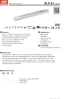 Alimentation LED linéaire Mean Well SLD-80 12/24/56V 80W à courant constant pour intérieur Meanwell