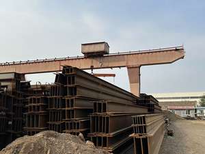 उच्च गुणवत्ता वाले फास्ट डिलीवरी s355jr s355j2hq235 q345 ए 36 450 सार्वभौमिक i बीम स्टील कारखाने की आपूर्ति - Product Image 6