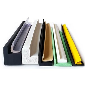 Profilés d'extrusions d'<span class=keywords><strong>angle</strong></span> en caoutchouc EPDM Protection des bords en PVC en forme de L <span class=keywords><strong>Bande</strong></span> d'étanchéité en mousse de caoutchouc de silicone pour bordure de protection - Product Image 2