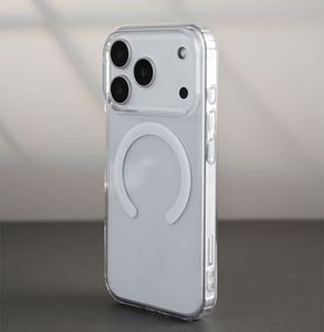 Coque transparente antichoc en acrylique pour iPhone 11 12 13 14 15 16 17 Pro Max et <span class=keywords><strong>Android</strong></span> – Étui magnétique transparent pour téléphone portable – Vente en gros - Product Image 6