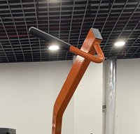 Máquina de remo lateral ancha Iso-lateral de acero comercial para gimnasio, equipo de fitness para entrenamiento de fuerza y ejercicio muscular