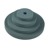 Roue abrasive en carbure de silicium vert, haute résistance, faible bruit, pour la découpe et le meulage de l'acier au tungstène, vente en gros d'usine