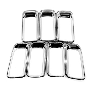 Rejilla Decorativa Delantera con Marco de Malla Electrochapada para Jeep Compass Patriot 68109865AA 2011-2017 - Product Image 2