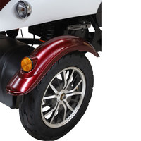 Fournisseur chinois de scooter électrique à quatre roues à pneus larges en alliage d'aluminium, capacité de charge de 150 kg, pour OEM ODM