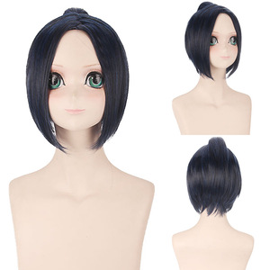 Peluca de cosplay de Lord Santa, estilo Governess Reborn Cullom Calvary, en colores morado, negro y azul, estilo anime. - Product Image 2