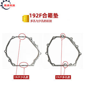 อะไหล่เครื่องกำเนิดไฟฟ้าเบนซิน 168/170F188F190/192/GX160/390 ปะเก็นฝาครอบเครื่องยนต์ - Product Image 4