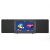 Tableau interactif intelligent 4K UHD, tactile IR 20 points, utilisation éducative, Android Windows OS, caméra 48MP, cadre métallique, interactif